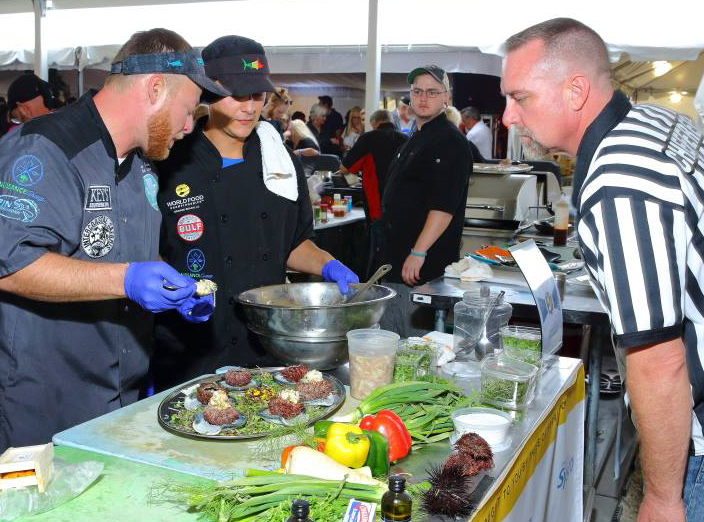 image of chef pat in a cooking competition
