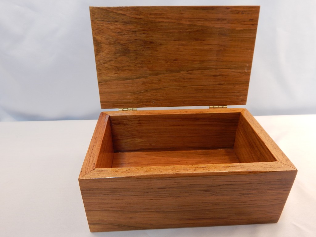 hardwood box